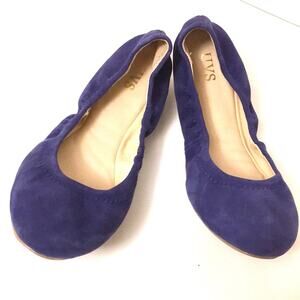 UVS ballerina style flats cobalt blue EUC size 7.5